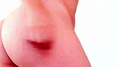 Horny Nerdy Latina-Japanese Dances Solo With Bubbly Butt, Ready To Sit On Your Cock.