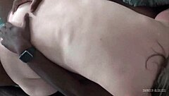 Amateur housewives moan while taking large cocks in foursome