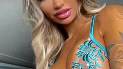 Monika Fox's Pierced Nipples Tease In Pre-Shoot Posing