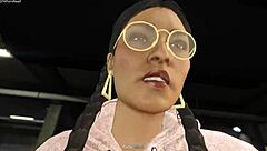 cheating wife gets fucked hard by her office mate in doggystyle