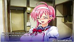 Eurobabe Gags On Cock During Double Penetration