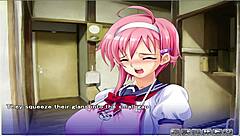 Eurobabe Gags On Cock During Double Penetration