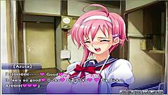 Eurobabe Gags On Cock During Double Penetration