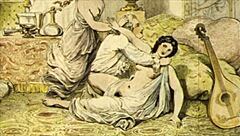 Vintage Erotic Illustration from Anime