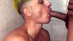 Big Black Cock Tricks Me Into Sucking