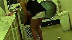 the laundry room meeting turns into an emotional great fuck at home