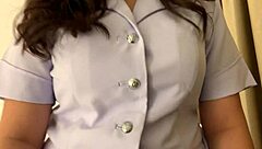 leaked nurse gets fucked hard, beautiful pussy squirts a lot