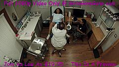 Katalina's girlfriend spies on the doctor examining her nude body secretly in the hospital