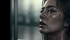 spicy bombshell gets cum shot on her face gulping all the ejaculate