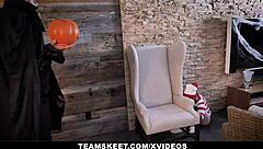 petite redhead tricked into hardcore fucking