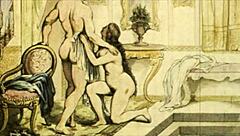 Vintage Erotic Illustration from Anime