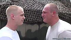 First time gay bear suit glory hole experience