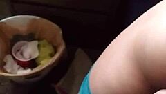 Russian amateur stepsister called whore, fucked on New Year's Eve.