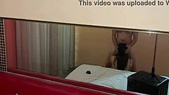 petite blonde hotwife rides hard cock in pov for cumshot