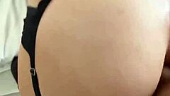 Feeling the Emotion as Latina Virgin Rides to Anal Creampie