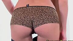 Glamorous European slut fisting her ass with toys