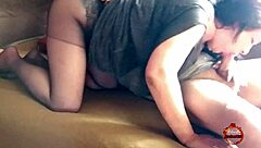 Hot stepdaughter at motel party end!