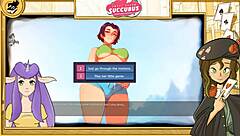 Succubus deepthroats monster cock in sweet dreams part eight.