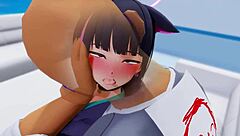 Catnip And Cat In 3D Cartoon Adventure