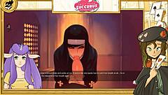 Succubus deepthroats monster cock in sweet dreams part eight.