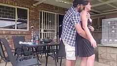 Amateur wife cheats with neighbor while he is at work