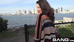 Teen cutie eden sin shares secret outdoor spot