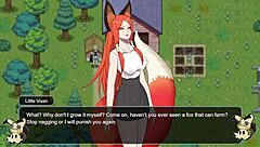 Damn, who’s banging the redhead and vixen in Hentai Village Rhapsody finale?