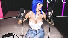 Want Hands-Free Orgasm with Cum on Big Tits?