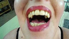 Mature Goddess Dawnskye1962 Teases with Smoking Kisses and Titty Fucking