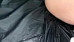 Close up of an amateur wife's rough anal sex