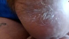 My husband gives me a blow job in a motel room before we leave