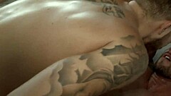 Gay orgy with hot men and no condoms