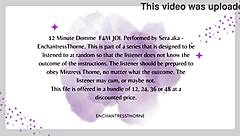 Feel the Domination in F4M Domme JOI Session 1 of 12