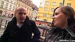 Marital affair with a curvy woman with a bald pussy