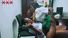 Lucky Teacher Gets Rough Sex From Two Naughty Coeds