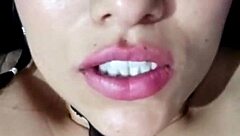 Beautiful brunette flashes tits and ass in pleasure