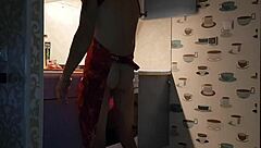 Jasper Prepares A Meal In The Kitchen