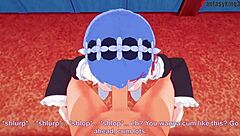 Rem Boobjob Sucking And Fucking Big Boobs Maid Re Zero