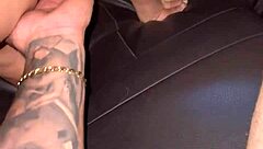 Grabbing My Friend During Her Public Webcam In Car