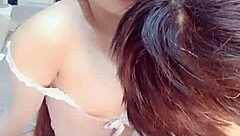 Descriptive Sexy Japanese amateur student in candid moments