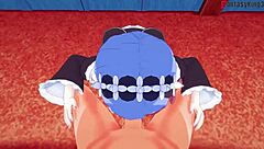 Rem Boobjob Sucking And Fucking Big Boobs Maid Re Zero