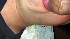 Man Sucks Cock Bareback and Receives Cum