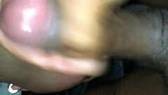 Man Sucks Cock Bareback and Receives Cum