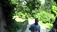 Titus And Lauro Giotto Pick Up Horny Chick For Public Anal Threesome