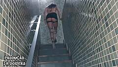 Old hubby's hotwife gets down and dirty in Rio