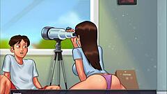 i can't believe my stepsis jenny got creampied by stepbro's huge cock in summertime saga