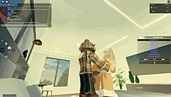 Big Black Cock Fucks Blonde Bitch Doggy Style In Roblox Porn