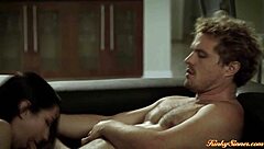 Brunette Swinger Bangs BF’s Best Friend Hard!