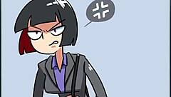 GROUP SEX COMPETITION ANIMATION WITH BIG TITS AND CUM FACIAL