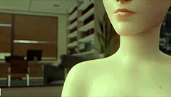 Tracer Gives Intense Handjob And Blowjob In Hentai Anime